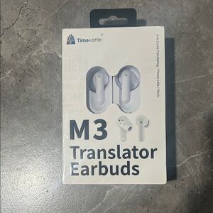 M3 Translator Earbuds - White